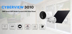 Gyration Cyberview Cyberview 3010 3 Megapixel Indoor/Outdoor Network Camera - Color - Bullet - White